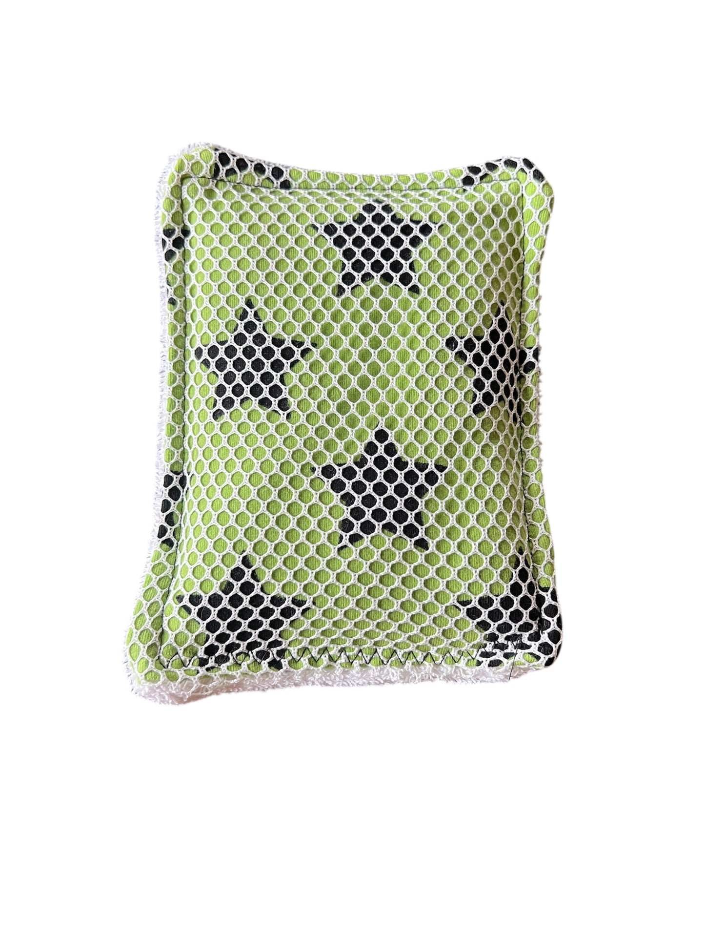 Stars on Green reusable dish scrubber sponge