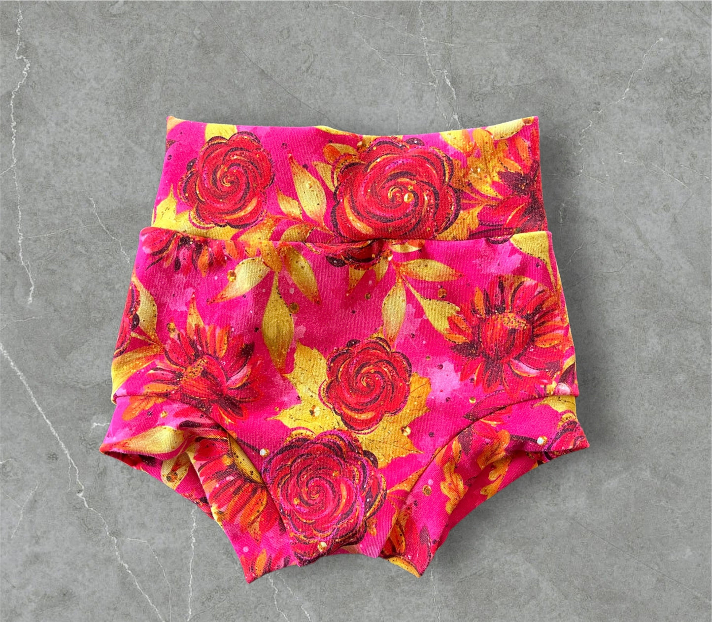 Bright Floral 3-6m bummies