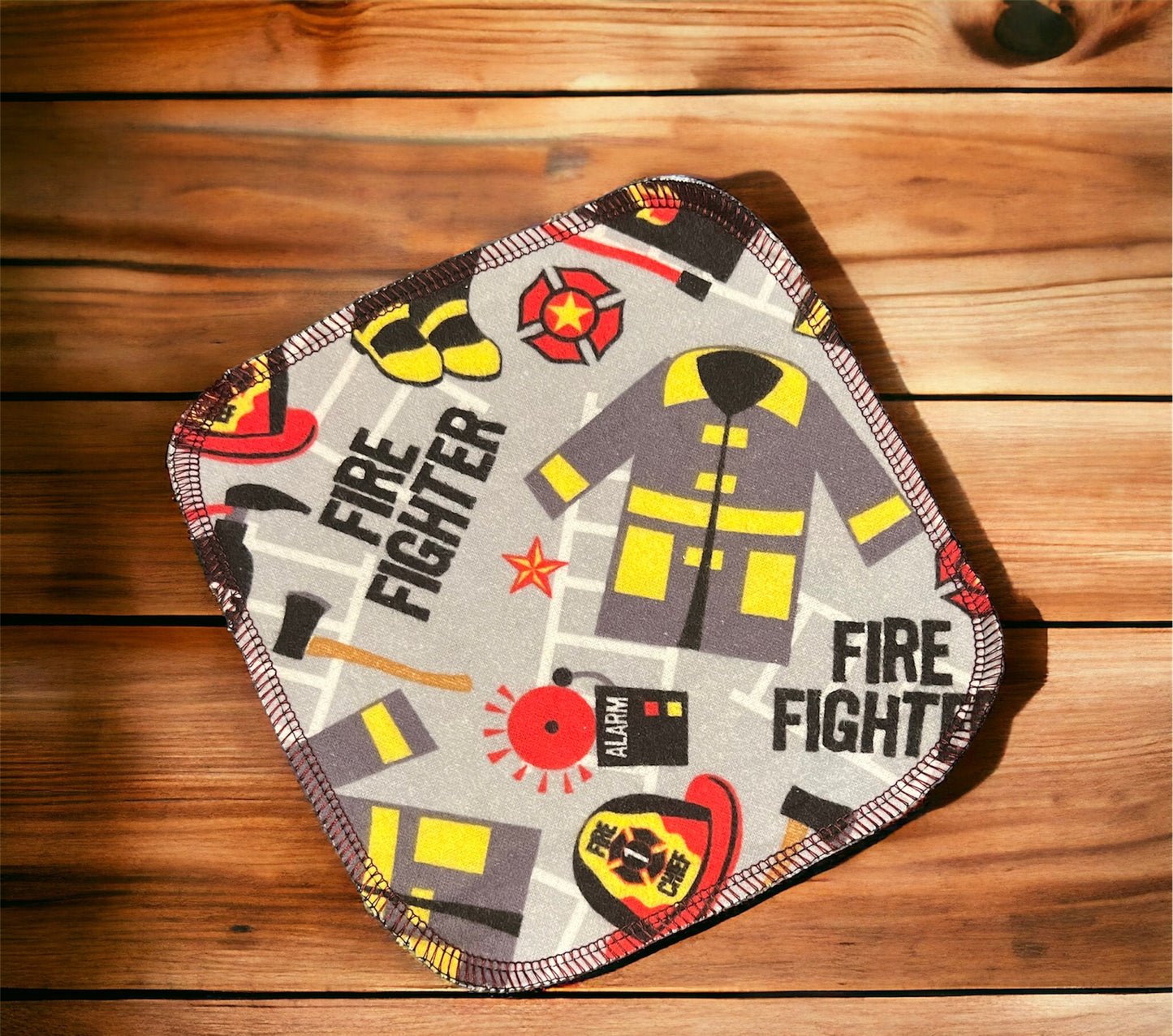 Fireman Gear 2ply flannel cloth wipes
