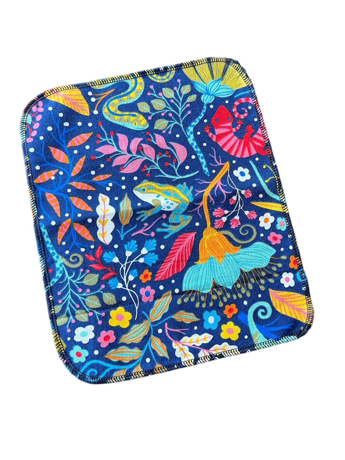 Bright Rainforest 1ply flannel paperless towels