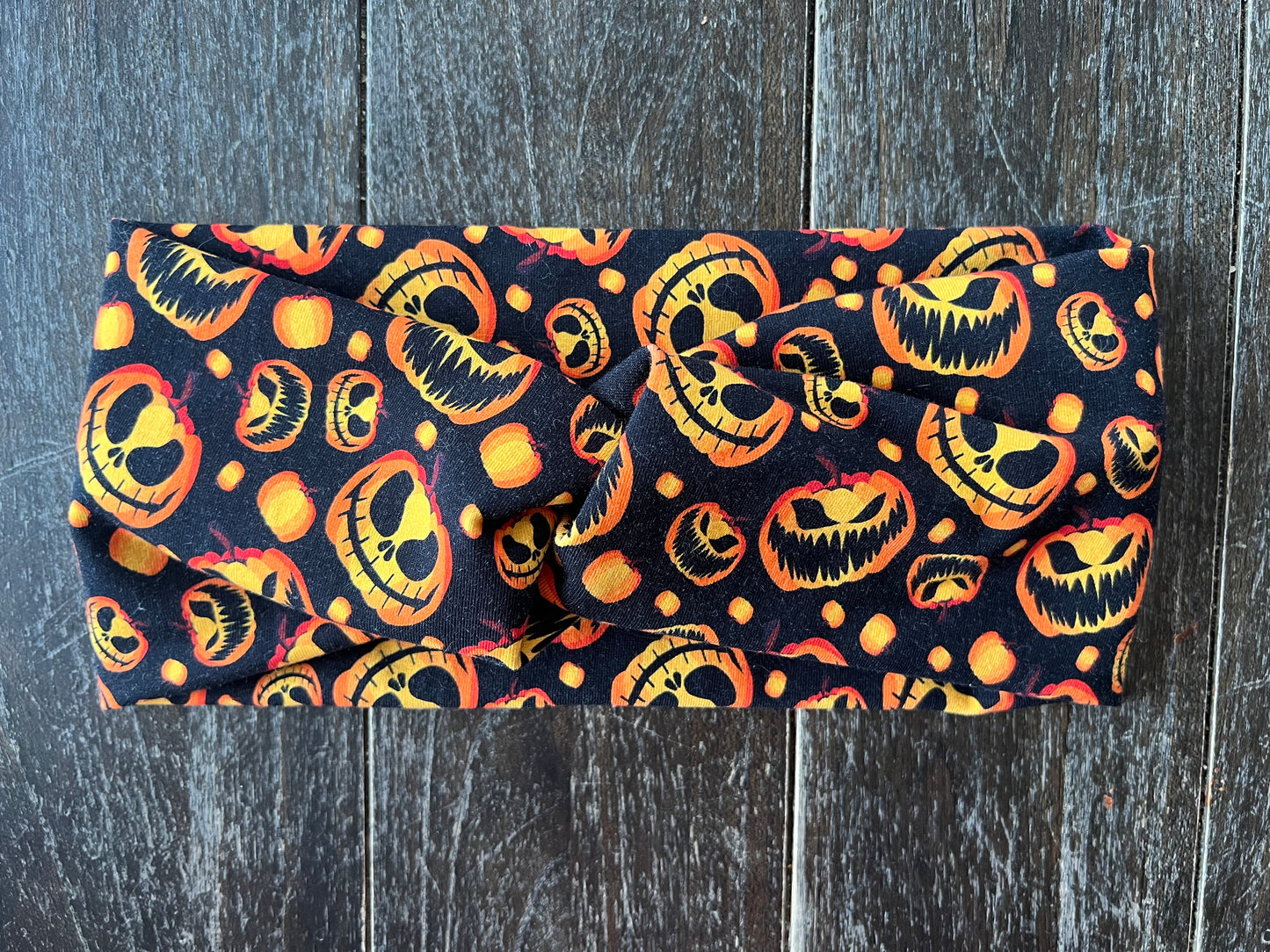 Scarey Jack o lantern Adult Headband