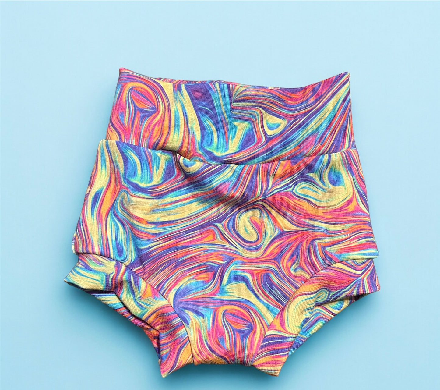 Pastel Melted Crayon 3-6m bummies