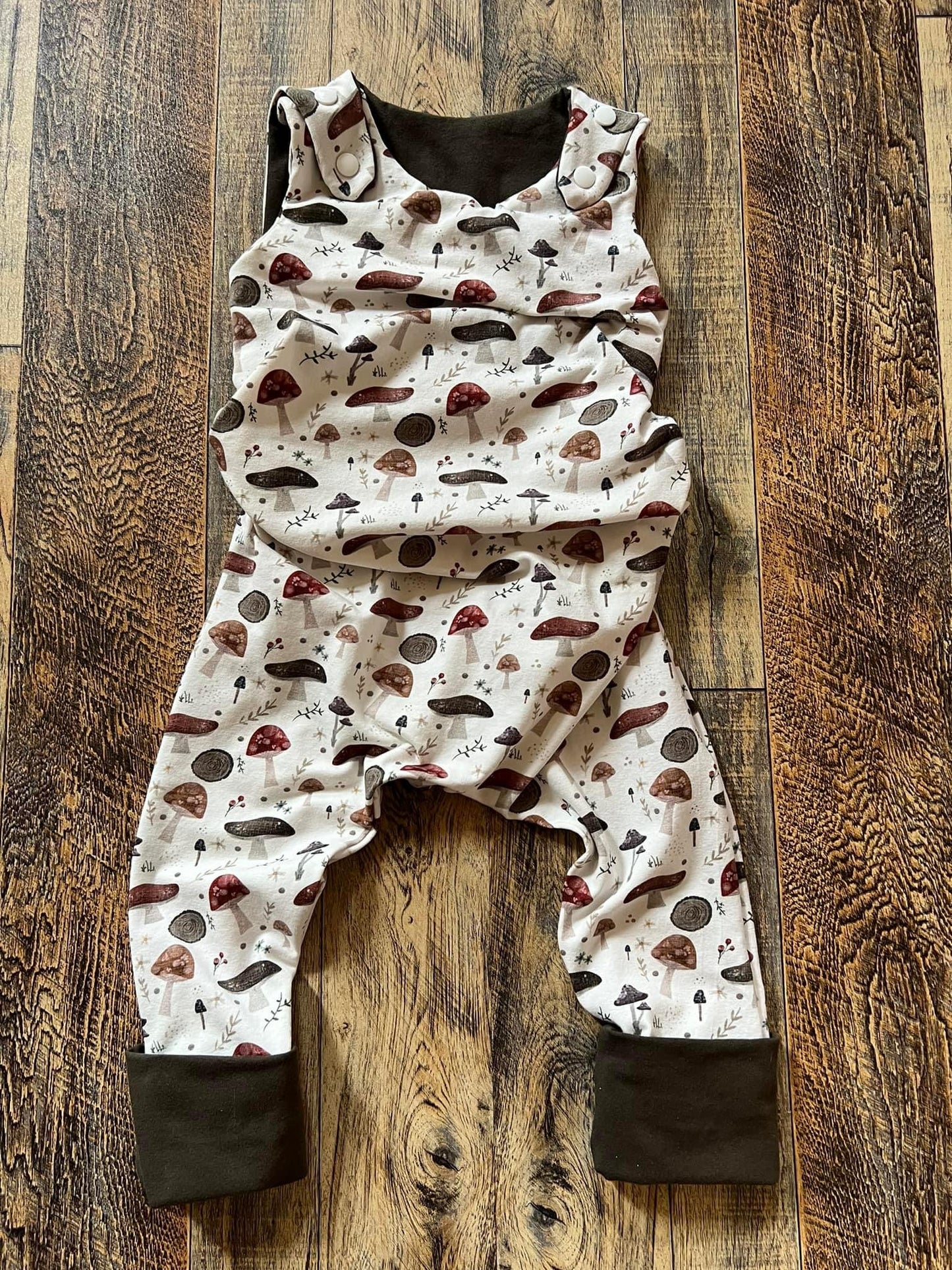 Custom on the grow romper ( grow with me)