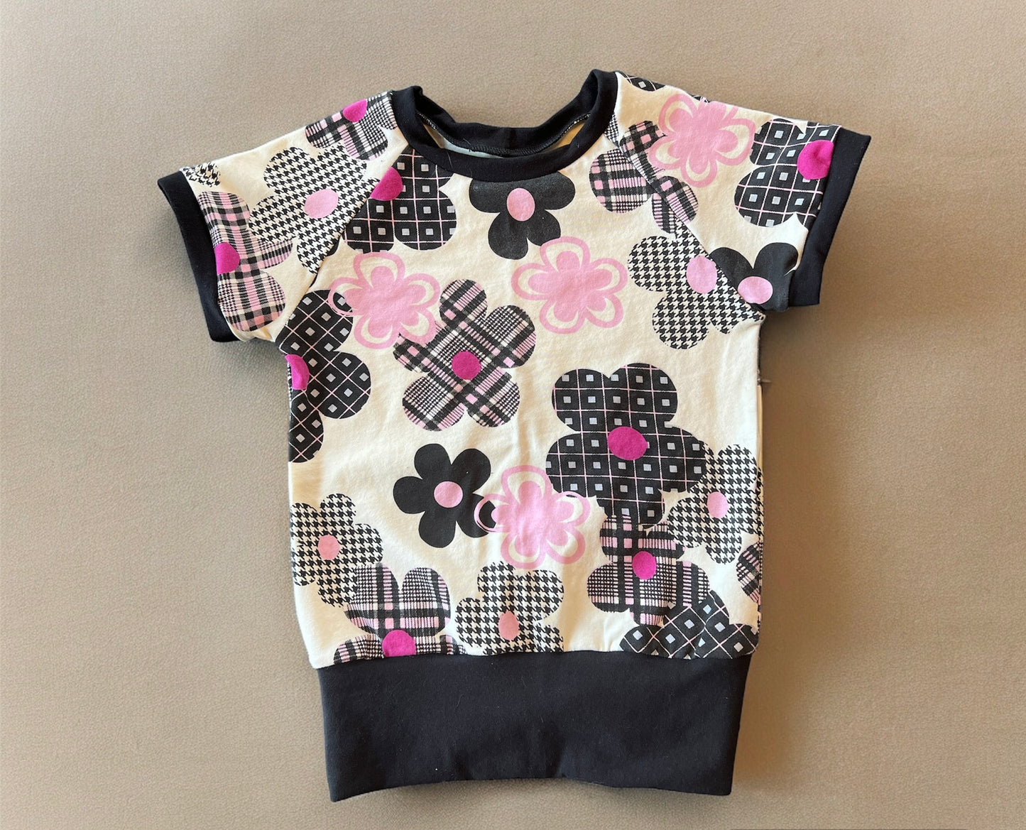 Flowers 3-6yr grow with me Tshirt