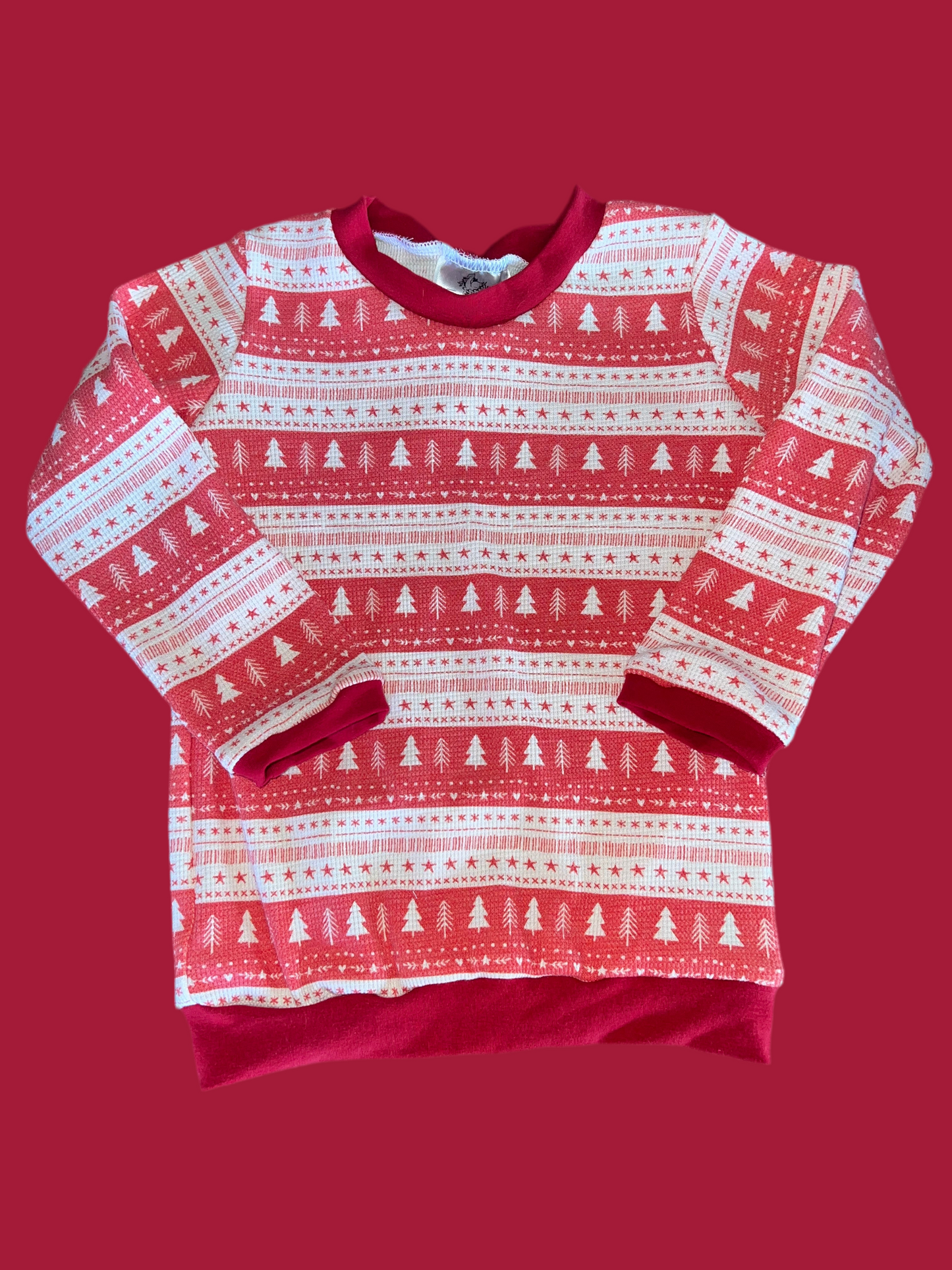 Christmas Thermal Outfit 12-18m Longsleeve Shirt & Joggers