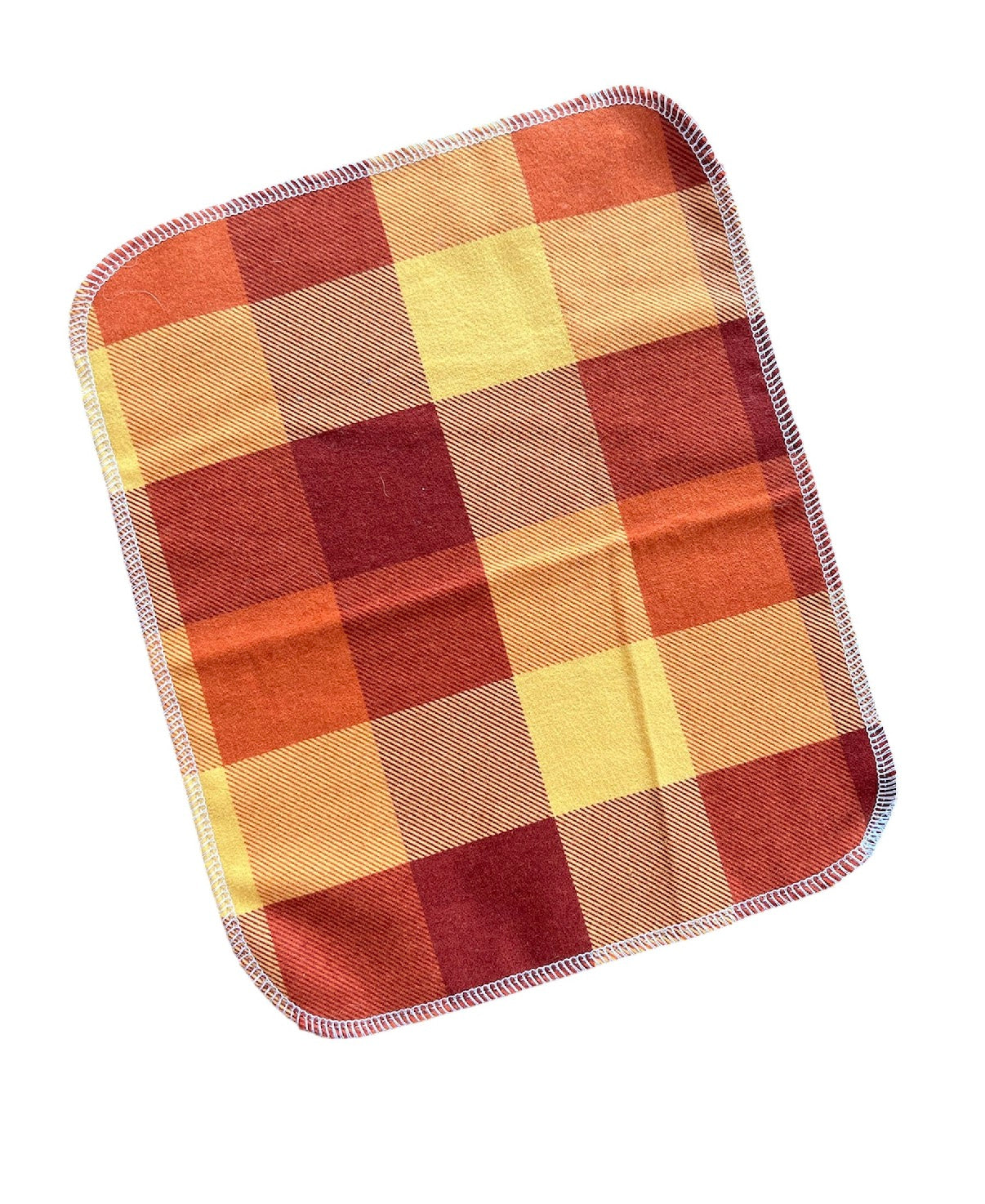 Fall plaid 2ply flannel reusable paper towels napkins m
