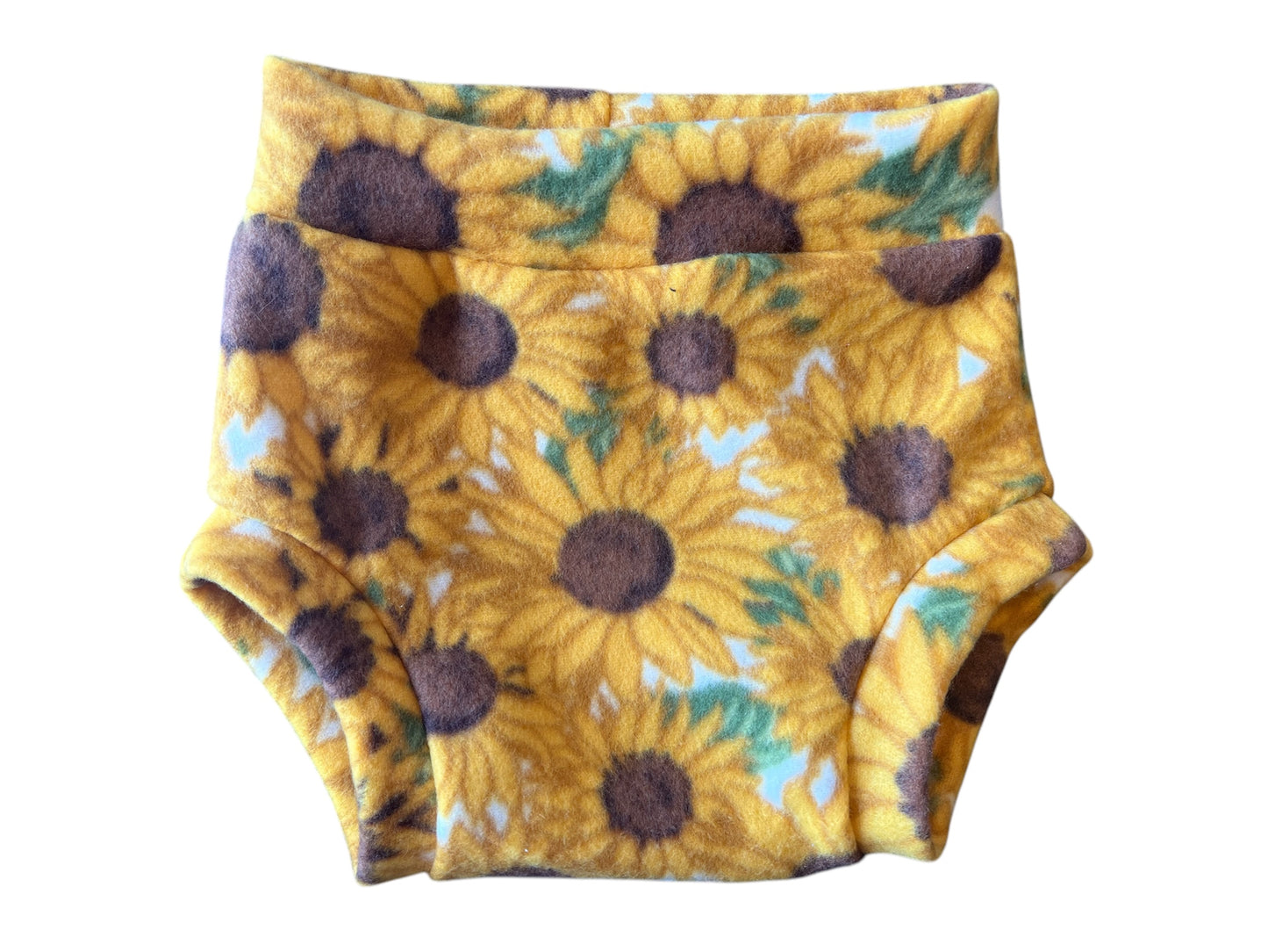 Sunflowers XL Fleece Diaper Cover