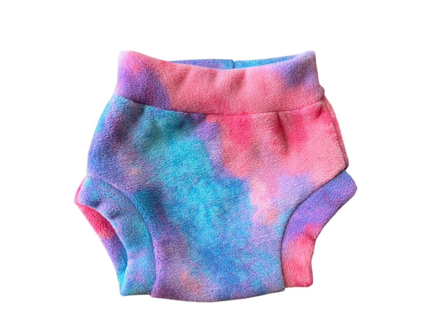 Cotton Candy Medium Fleece Diaper Cover