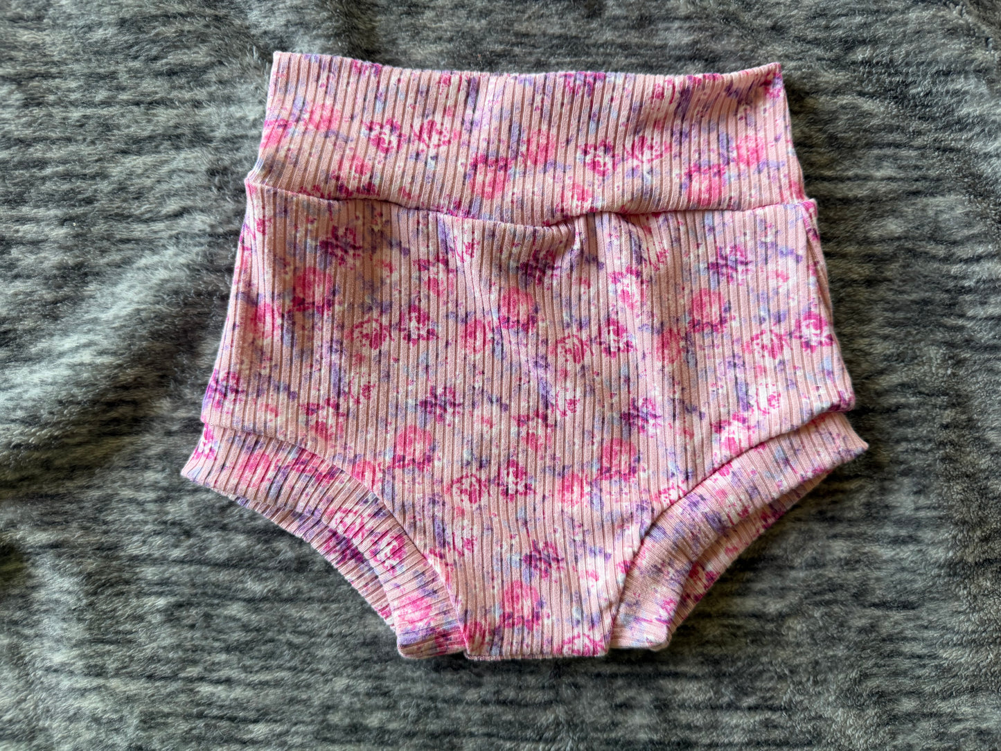 Pink Floral 12-18m bummies
