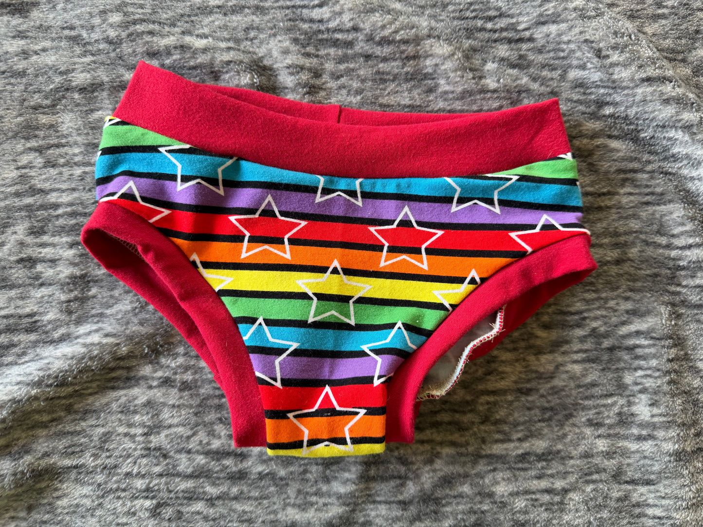 Star Stripe kids size 6 underwear