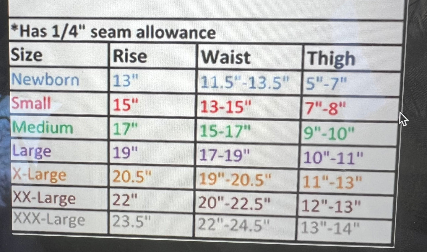 Dogs Medium Fleece Diaper Cover