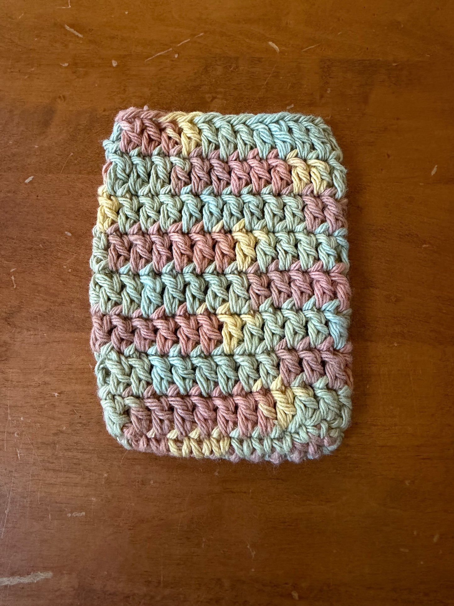 Earth Tones Cotton Crochet Soap Saver