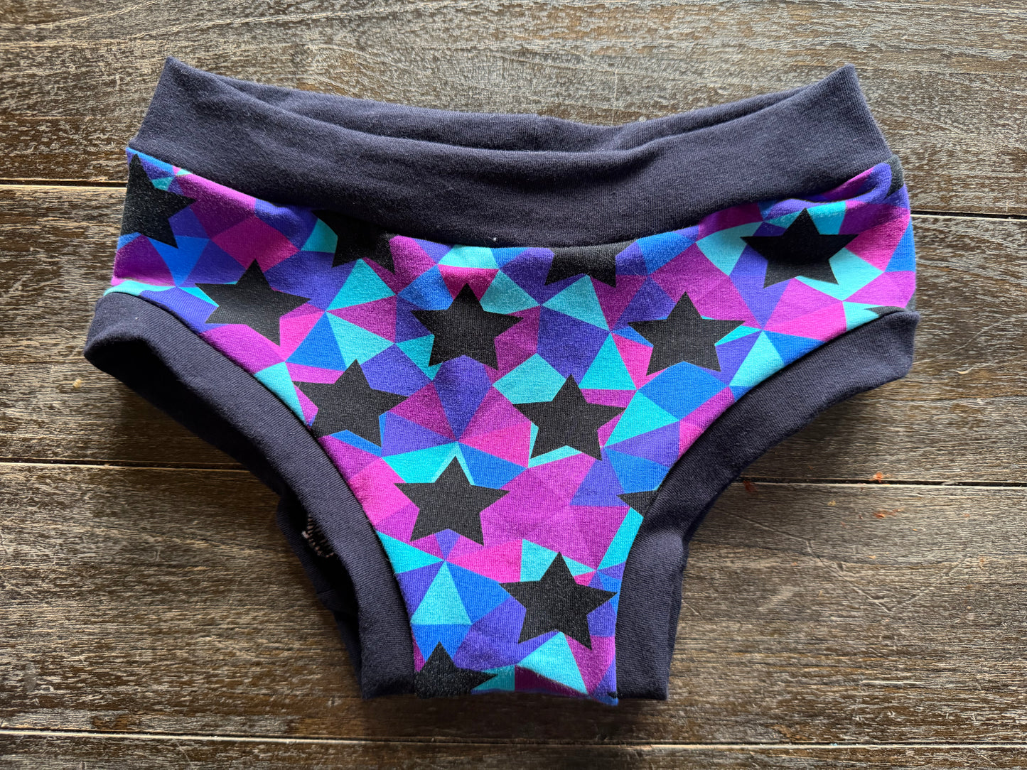 Geo Stars kids size 7 underwear