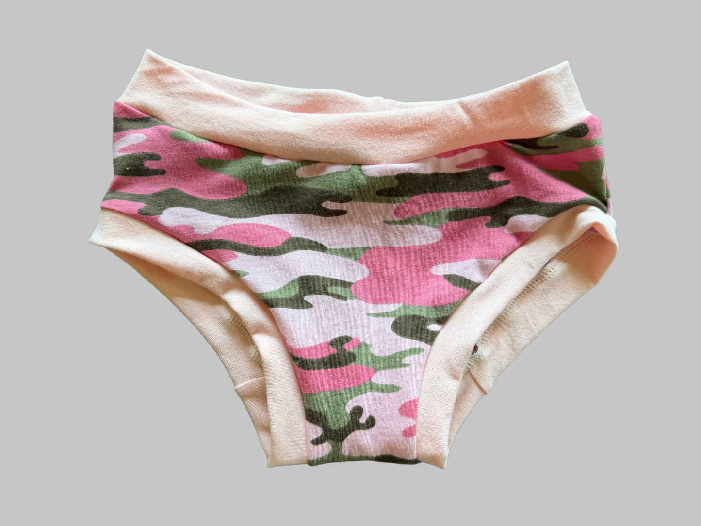 Pink Camo kids size 7 underwear