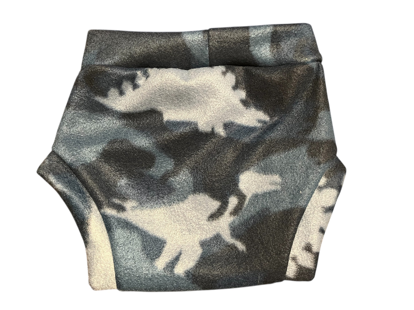 Dinosaur Camo XL Fleece Diaper Cover
