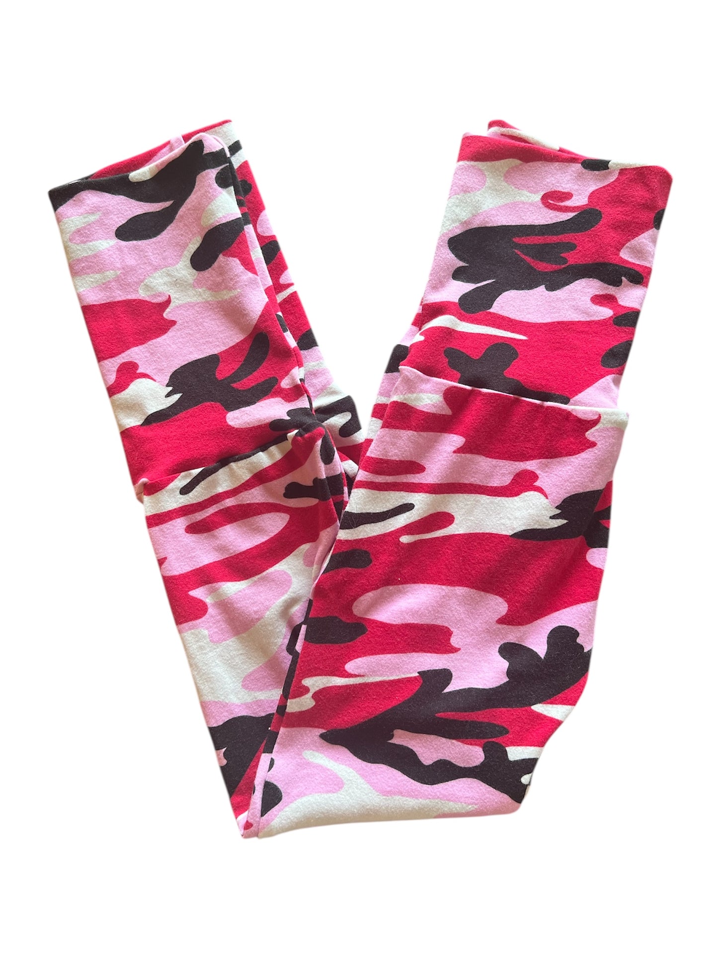 Pink Camouflage 2-6yr Monsterloones Maxaloones grow with me pants
