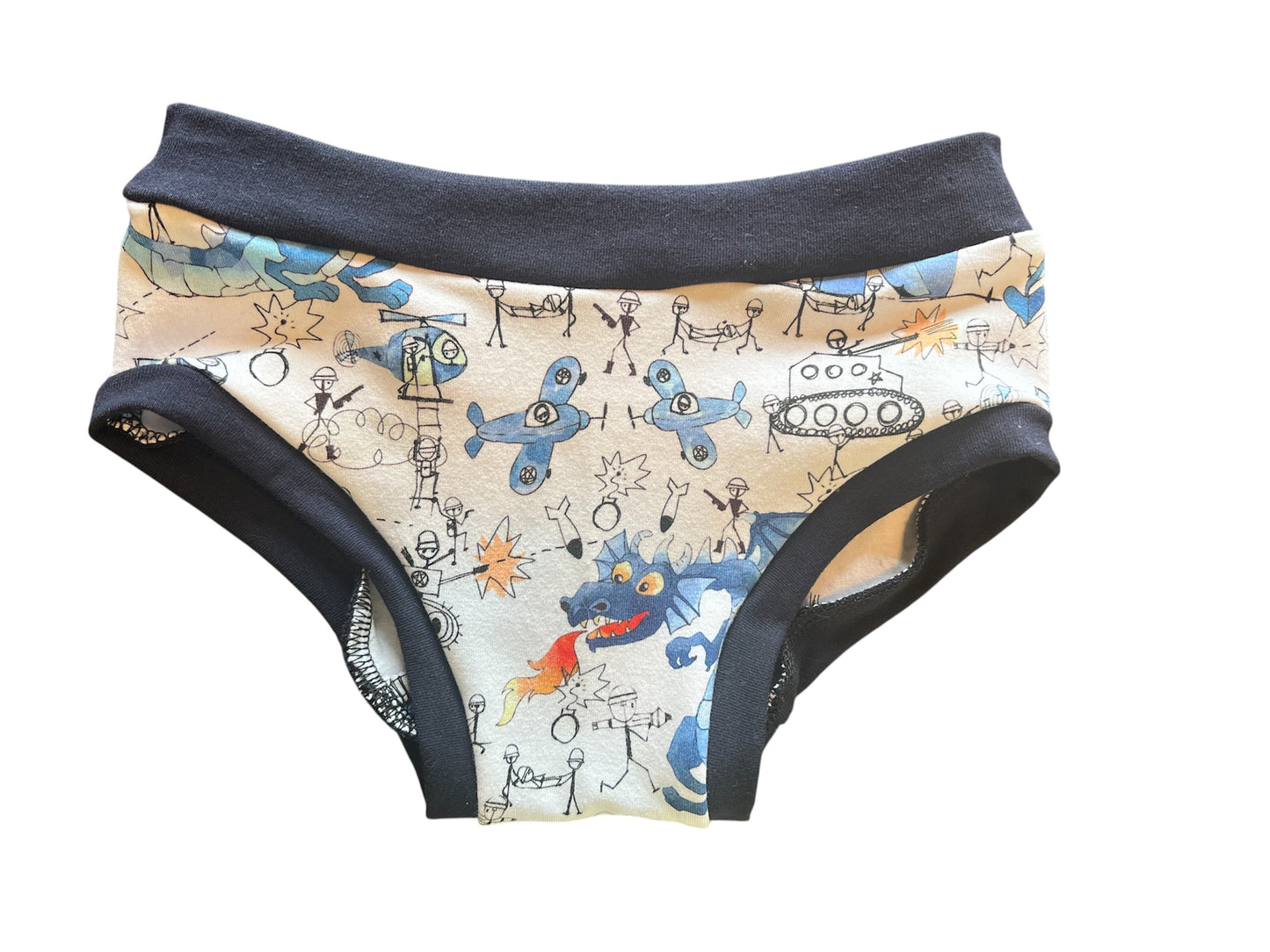 Dragon Doodle Army 4t kids Underwear