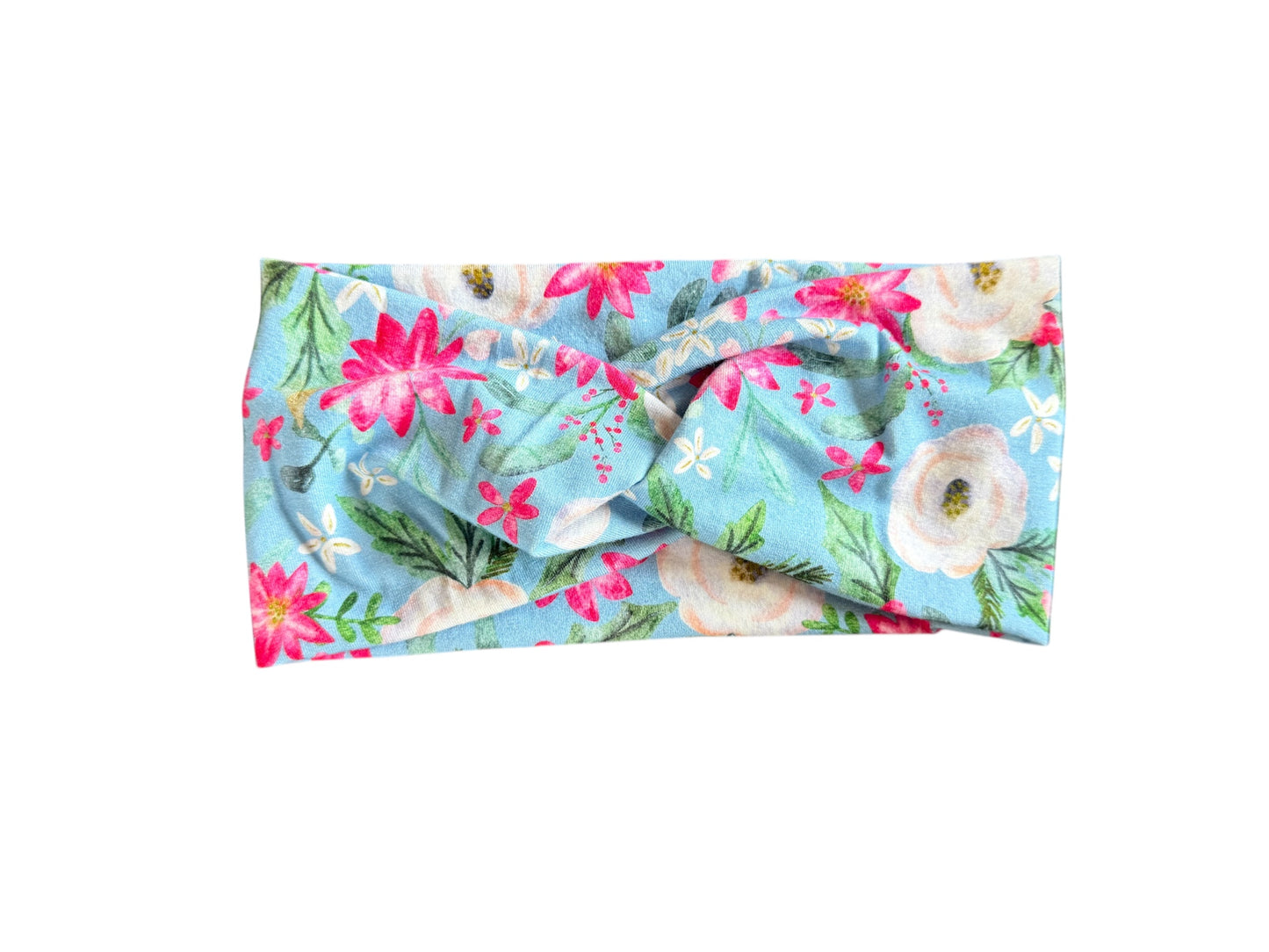 Winter Floral Adult Headband