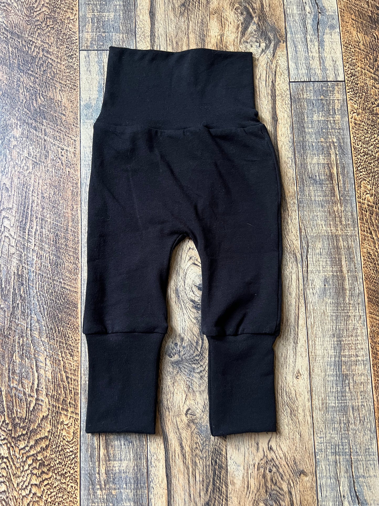 Solid black nb-3m squishiloones grow with me pants