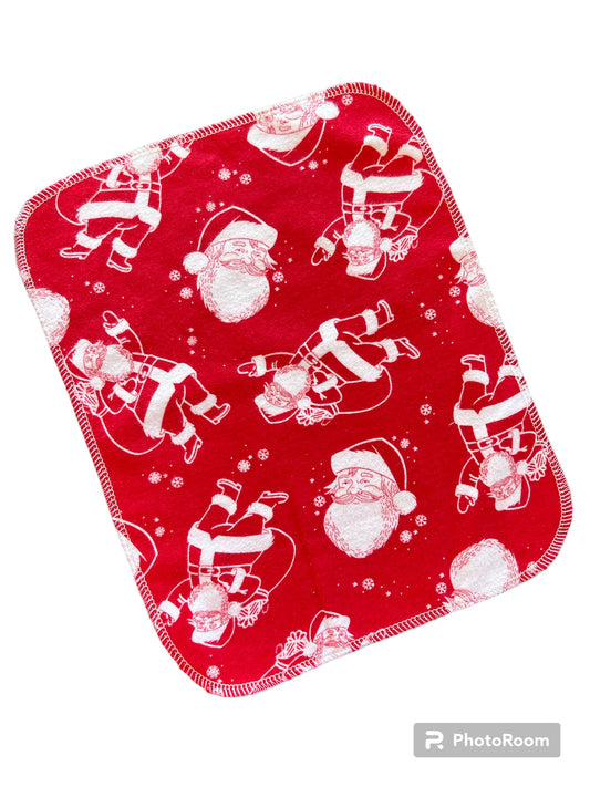 Santa 1ply flannel reusable paper towels