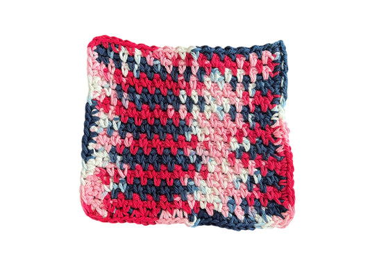 Nautical Patriotic Cotton Washcloth