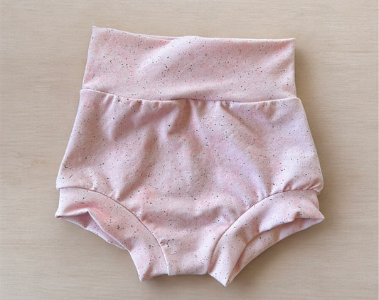 Pink Speckle 3-6m  bummies