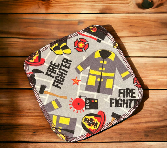 Fireman Gear 2ply flannel cloth wipes