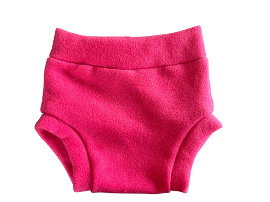 Hot Pink  Large Fleece Diaper Cover
