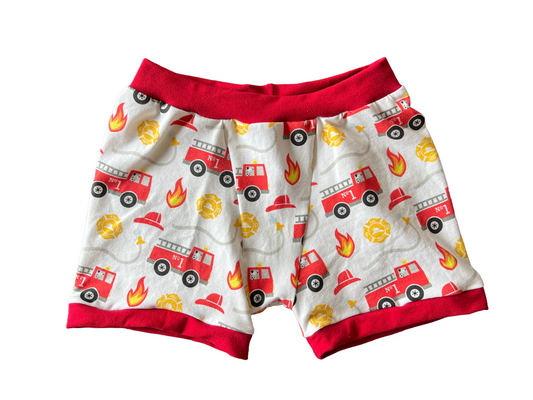 Fire trucks Boxer Briefs sz 10 Underwear