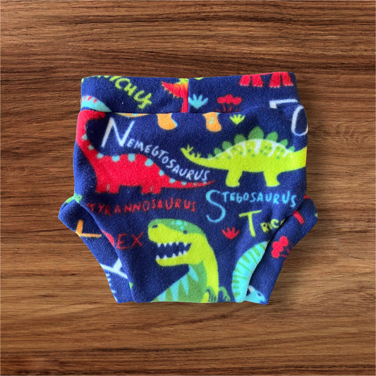 Dinosaur XXL Fleece Diaper Cover