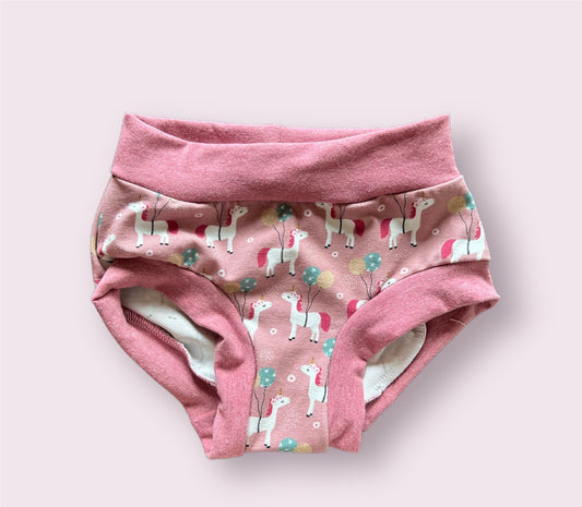 Unicorns & Balloons scrundies size 6 underwear