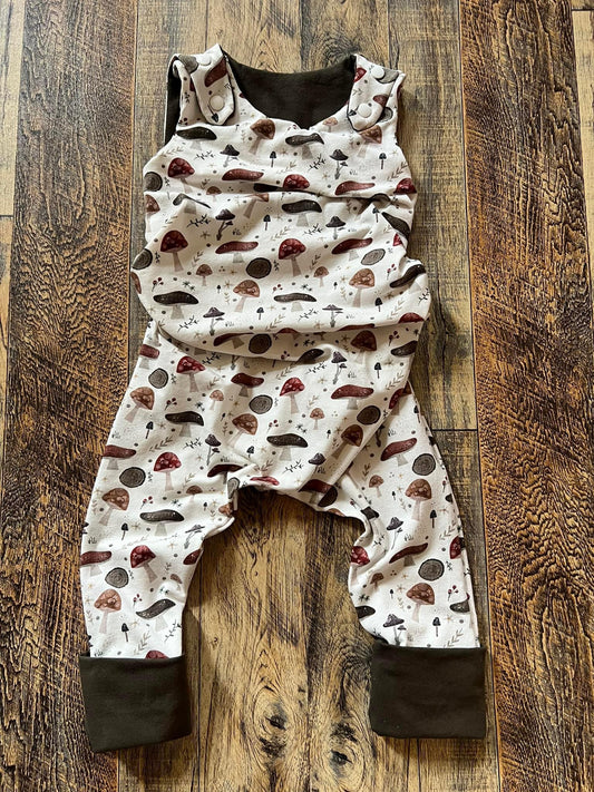Custom on the grow romper ( grow with me)