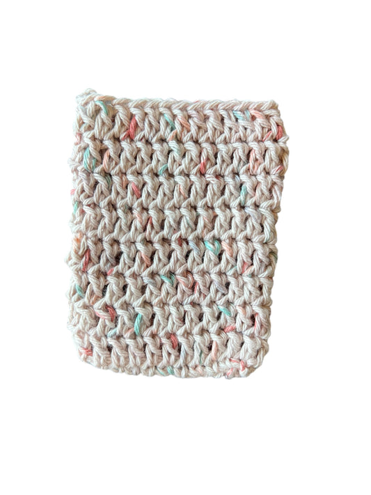 Wildflower Cotton Crochet Soap Saver