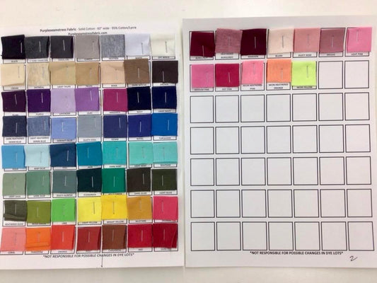 Custom Order your own solids