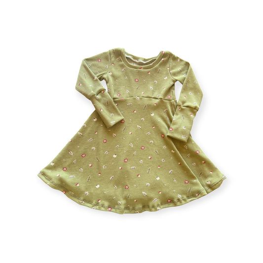 Apple 12m-3t Grow with me Long Skirt Dress