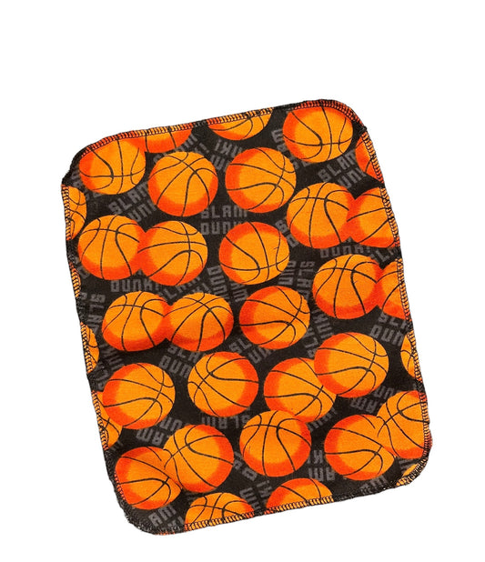Basketballs 1ply flannel reusable paper towels