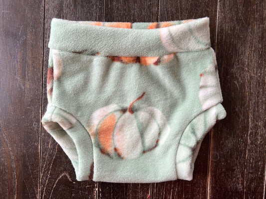 Pumpkins  XL Fleece Diaper Cover