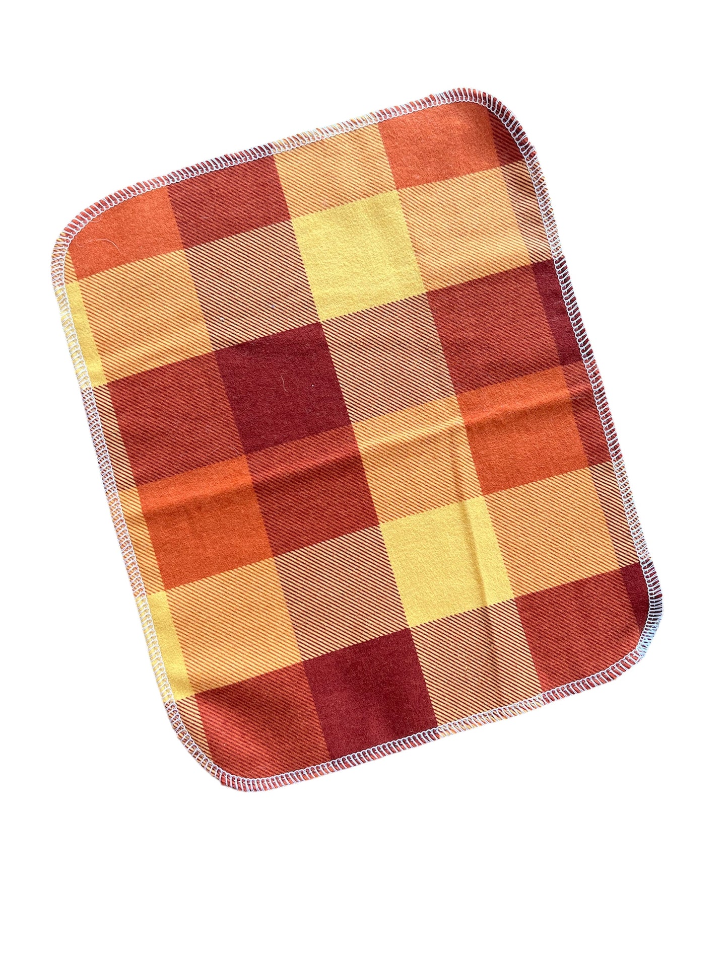 Fall Plaid 1ply flannel reusable paper towel