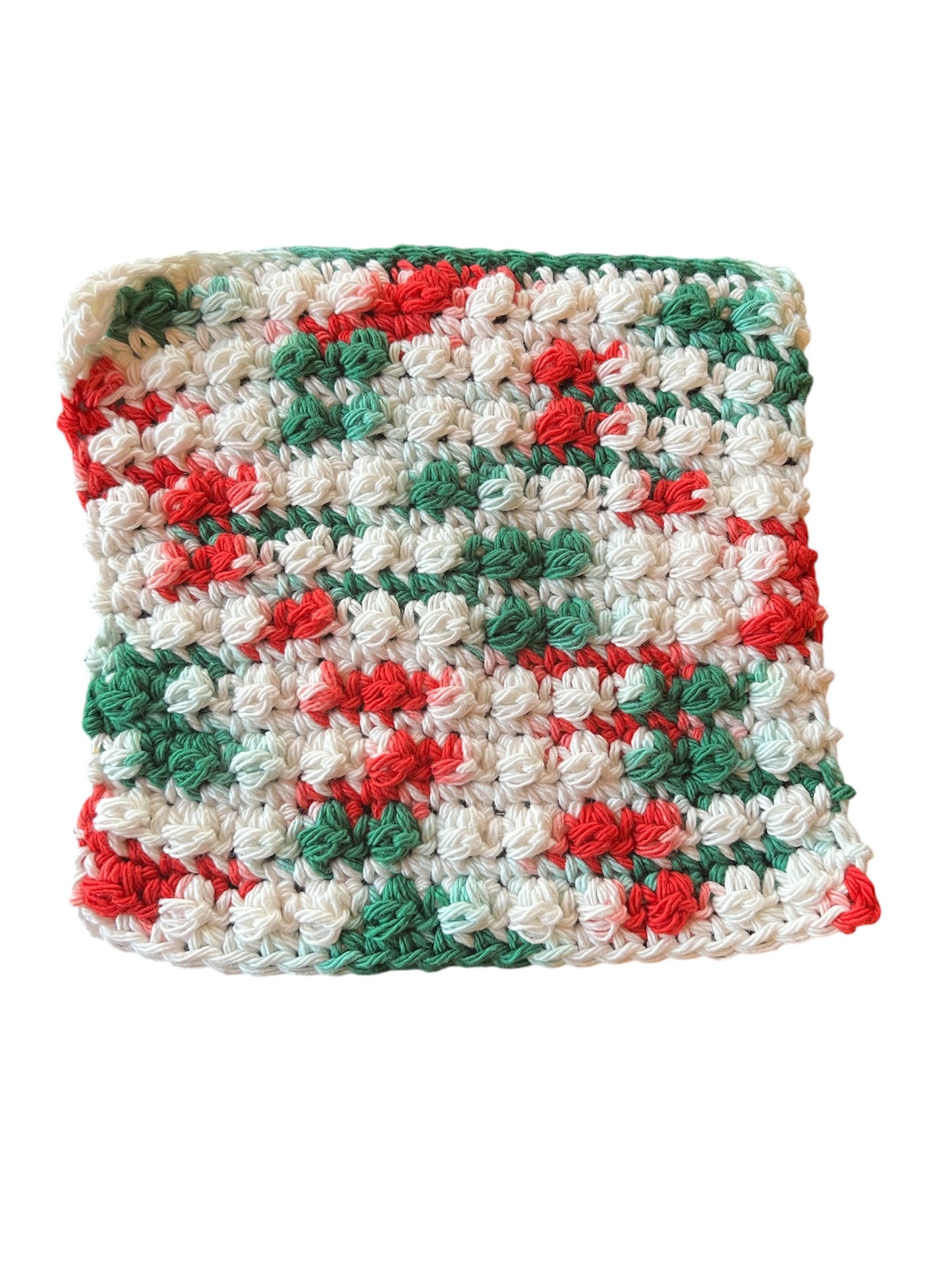 Christmas Blend Cotton Washcloth