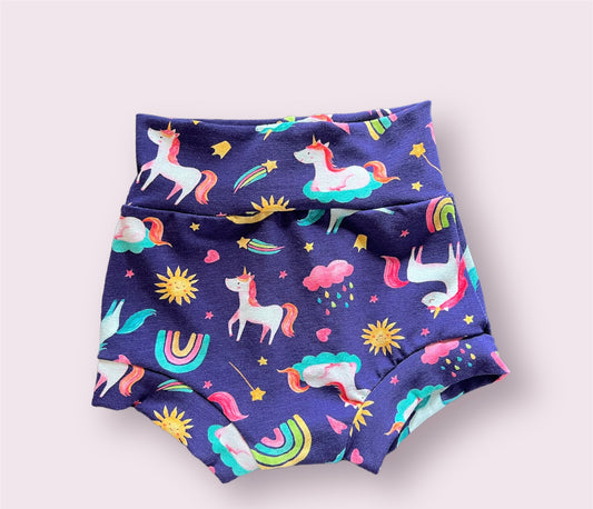 Unicorns & Rainbows 12-18m bummies