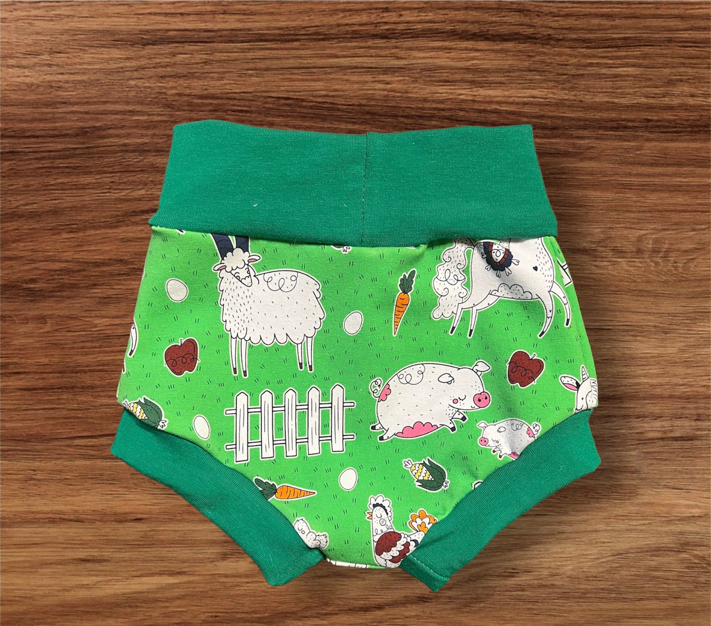 Farm Doodles 3-6m  bummies