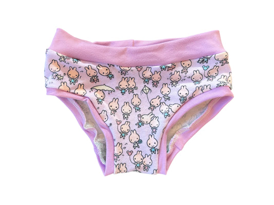 Cute Bunnies size 5 underwear