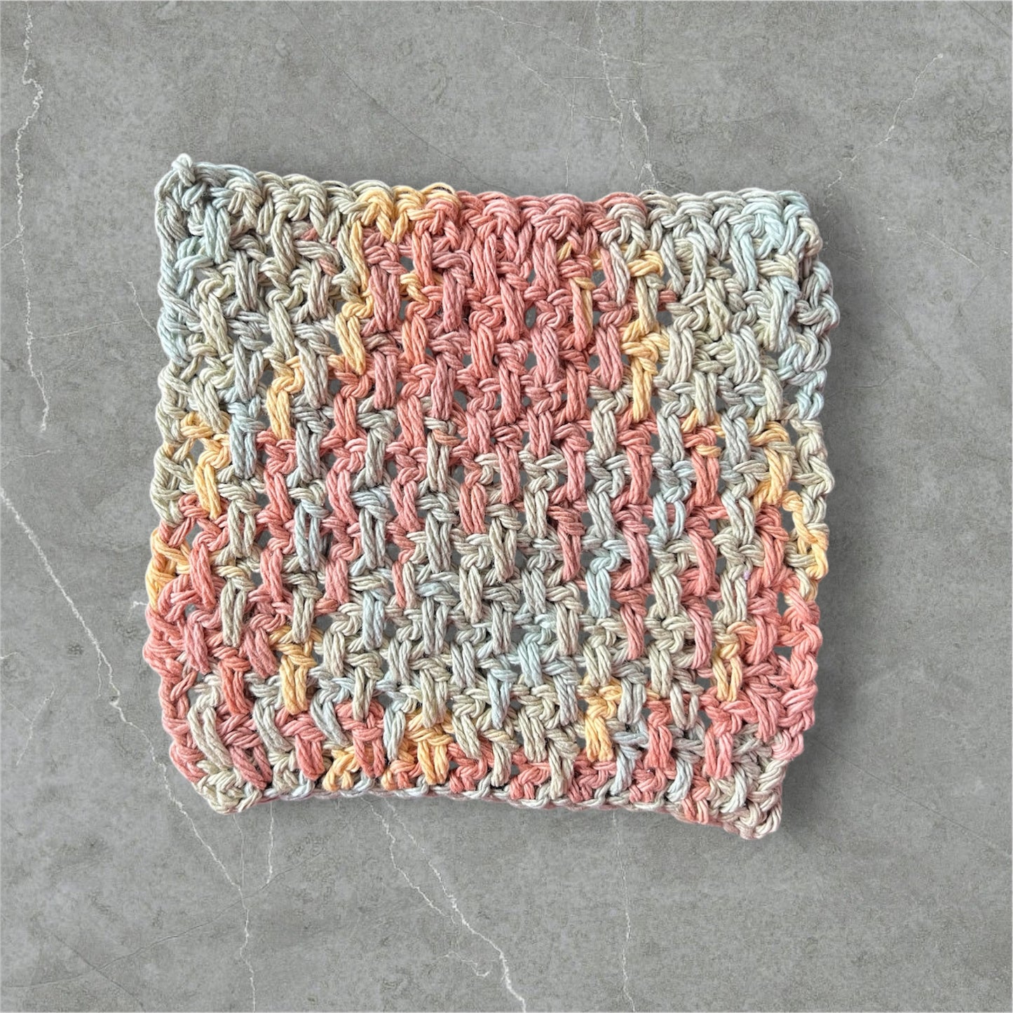 Earthtone Blend Cotton Washcloth