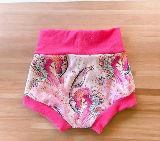 Mermaids 9-12m bummies