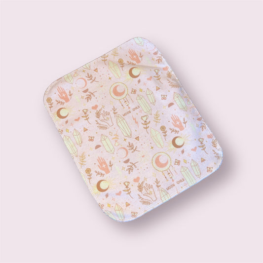 Stay Wild Moon Child 1ply flannel reusable paper towels