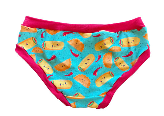Tacos & Burritos XL Women’s Underwear low rise