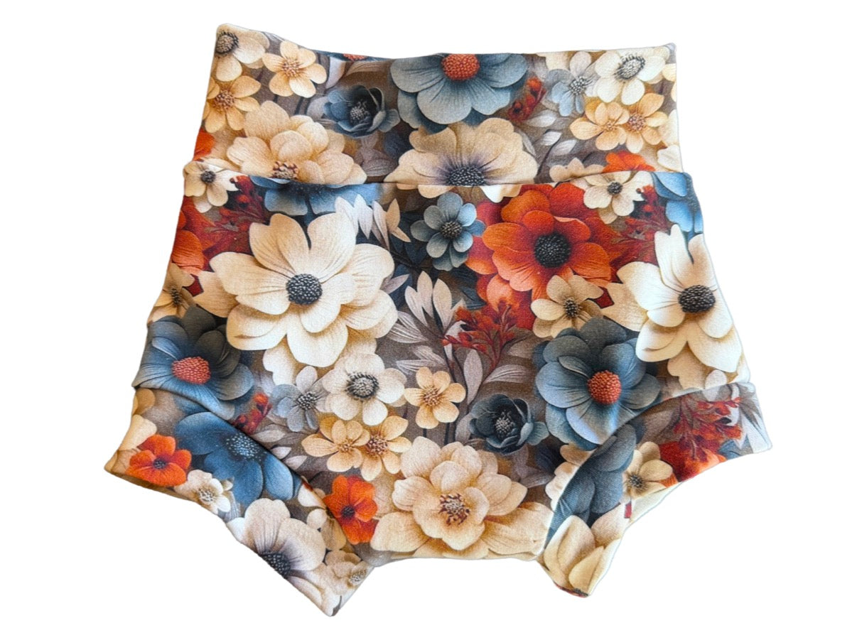 Fall Floral 18-24m bummies