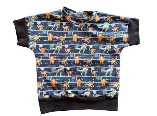 Dinosaurs Grow with me 12m-3t Dolman shirt