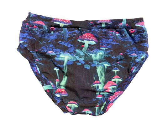 Bioluminescence Mushrooms Bamboo Medium Women’s Underwear