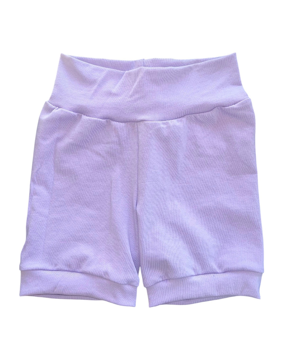 Solid Lilac Purple 3-6yr Shortie shorts (longer length)